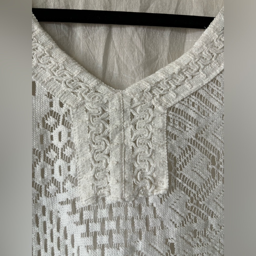 White Lace Swim Cover-Up - Picture 4 of 7